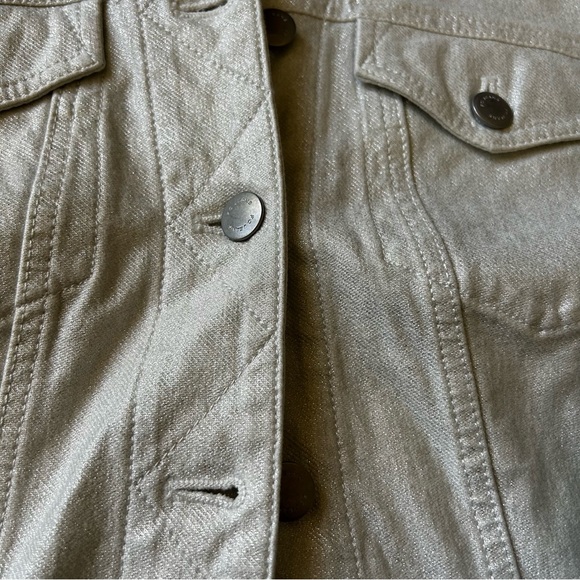 FC Jeans Pearlized Women’s Denim Jacket Women’s Size 6 - Picture 9 of 11
